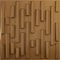 Ekena Millwork 19 5/8in. W x 19 5/8in. H Staggered Brick EnduraWall Decorative 3D Wall Panel Covers 2.67 Sq. Ft. WP20X20SBDVG - alternate 1